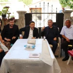 Kayseri protokolünden 15 Temmuz şehitlerinin aileleri ve kabirlerine ziyaret