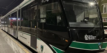 Kocaeli’de 9. tramvay raylara indirildi
