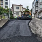 Ordu Ünye’nin ulaşımına sıcak asfalt dokunuşu