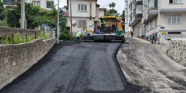 Ordu Ünye’nin ulaşımına sıcak asfalt dokunuşu