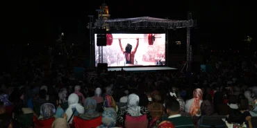 Açık havada sinema keyfi