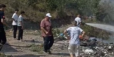 Düzce Yığılca’da fındık bahçesinde yangın... 6 hektar zarar gördü
